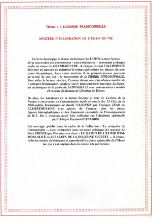 Le temps alchimique ou la maîtrise du temps dans le Grand-Œuvre - Piotr Phénix